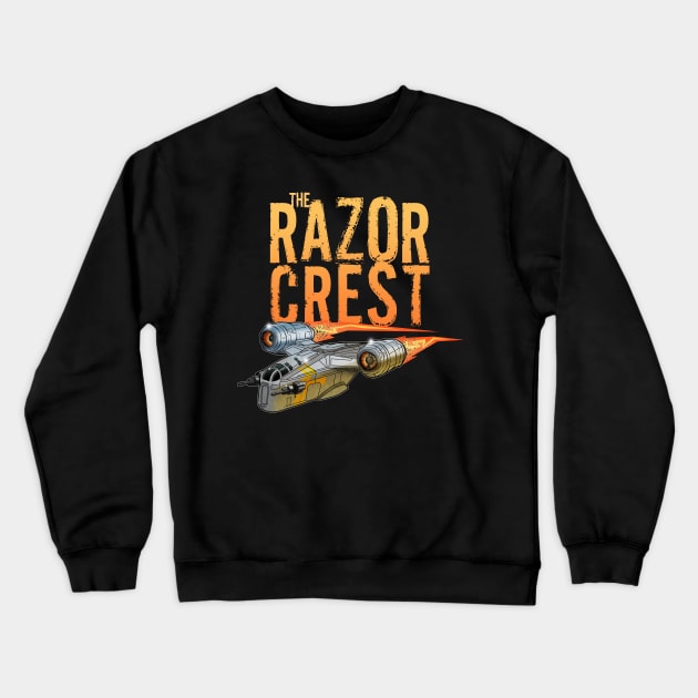 The Razor Crest Crewneck Sweatshirt by Rackham